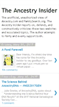 Mobile Screenshot of ancestryinsider.org
